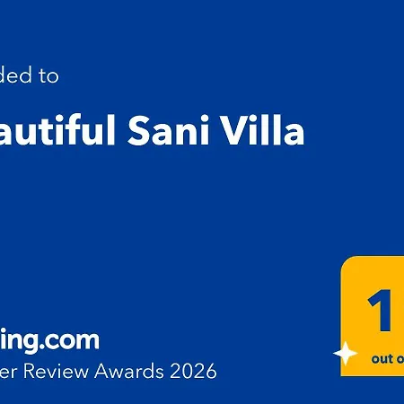 Beautiful Sani Villa